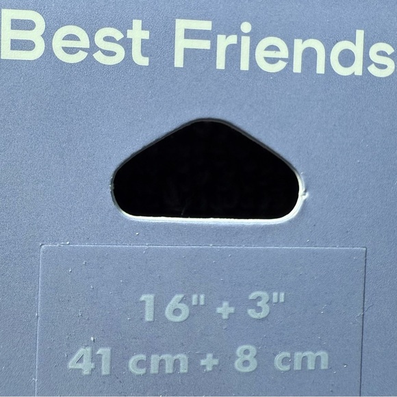 Claire’s Silver-tone Best Friends Split Heart Necklace Set, 2 Pack - Picture 8 of 13